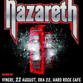 Nazareth aduc al 23-lea album din cariera la Bucuresti, la Hard Rock Cafe