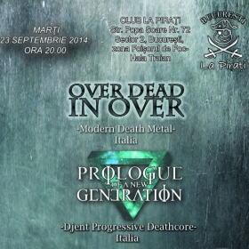 OVER DEAD IN OVER, Prologue Of A New Generation (Metal Under Moonlight XL, 23.09.2014)