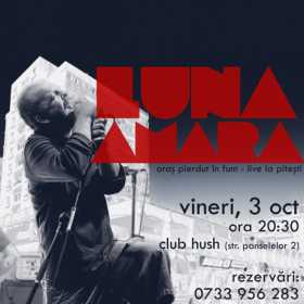 Concert Luna Amara in Club Hush din Pitesti