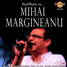 Concert Mihai Margineanu la Hard Rock Cafe din Bucuresti