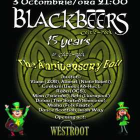 Concert aniversar Blackbeers in Club Fabrica din Bucuresti