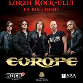 Bilete la preturi speciale pentru concertul trupei Europe la Sala Palatului