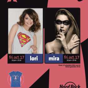 Pinktober la Hard Rock Cafe - concert caritabil cu Lori si Mira