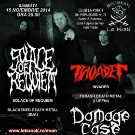 SOLACE OF REQUIEM, Invader, Damage Case (Metal Under Moonlight XLI, 15.11.2014)