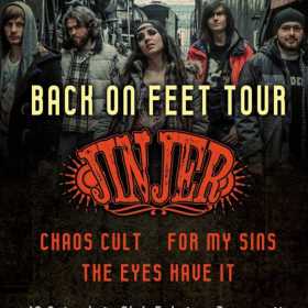 Concert Jinjer, Chaos Cult, For My Sins si The Eyes Have It in Fabrica