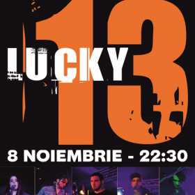 Concert Lucky 13 in Hard Rock Cafe, 8 noiembrie 2014