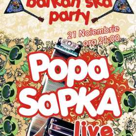 Concert Popa Sapka in Subsol Club din Brasov