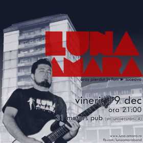 Concert Luna Amara la Suceava in The 31 Motors Pub