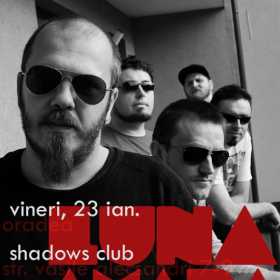 Concert Luna Amara in Shadows Club din Oradea