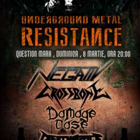 Thrash Night la Underground Metal Resistance Festival IV in Question Mark