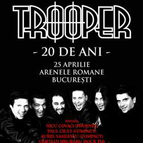 Compact, Phoenix si Cristian Hrubaru sunt invitati in show-ul aniversar TROOPER20