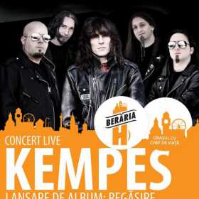 Kempes lanseaza albumul Regasire la Beraria H