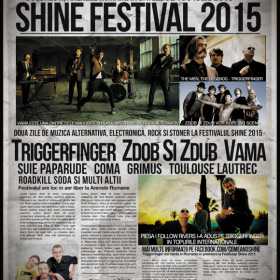 Zdob si Zdub confirmati la festivalul Shine 2015