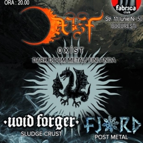 0 X I S T, Void Forger, Fjord (Metal Under Moonlight XLVII, 27.05.2015)