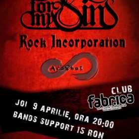 Concert For My Sins, Rock Incorporation si Arashai in Club Fabrica