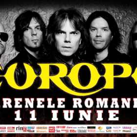 Europe prezinta noul material discografic War of Kings in concertul de la Bucuresti