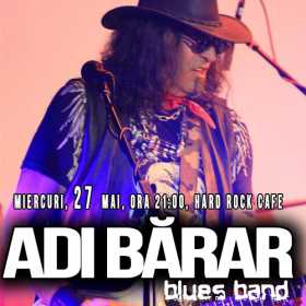 Adi Barar & Blues Band canta in Hard Rock Cafe