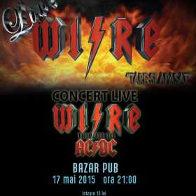 Concert tribut AC / DC cu trupa WIRE la Brasov