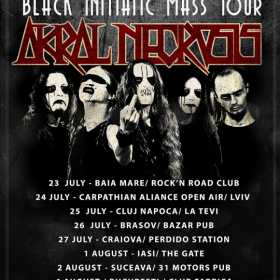Black Initiatic Mass Tour - turneul Akral Necrosis
