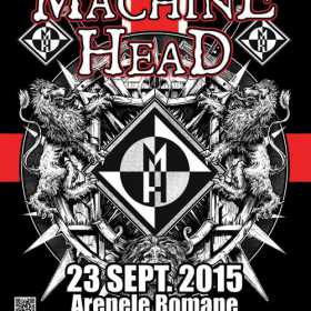 Ultimele bilete cu pret promo pentru concertul Machine Head la Arenele Romane