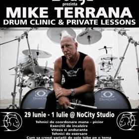 Drum Clinic & Private Lessons cu Mike Terrana