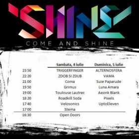 Reguli de acces si multe informatii utile despre Festivalul SHINE 2015