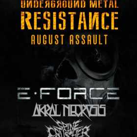 Metal Resistance August Assault in Club Fabrica