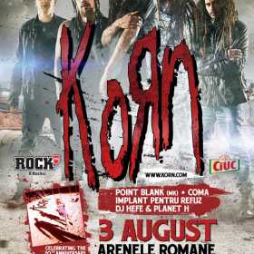 Reguli de acces si programul concertului Korn de la Bucuresti