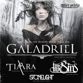 GALADRIEL, Tiarra, StoneLight, For My Sins (Metal Under Moonlight LI, 17.09.2015)