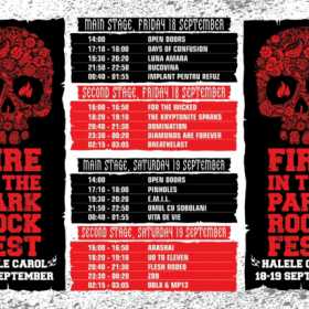 Fire In The Park Rock Fest - Programul final