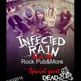 Concert Infected Rain si Dead Charlie in Rock Pub & More, Sibiu