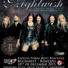 Concert Nightwish, Arch Enemy si Amorphis la Bucuresti