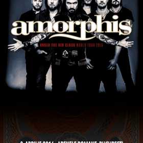 Under The Red Cloud World Tour - concert AMORPHIS la Arenele Romane