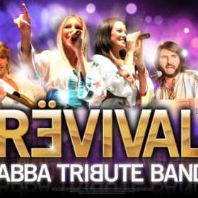 Abba Tribute Band Revival in concert la Hard Rock Cafe