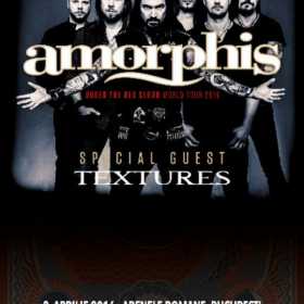 Textures canta alaturi de Amorphis pe 3 aprilie