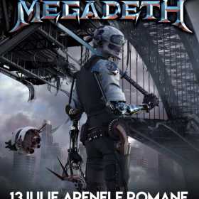 Concert Megadeth la Arenele Romane din Bucuresti