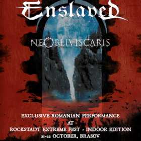 Enslaved si Ne Obliviscaris confirmati pentru Rockstadt Extreme Fest 2016 - Indoor Edition - in octombrie la Brasov