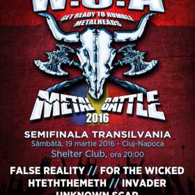 Prima semifinala “Wacken Metal Battle”, in club The Shelter