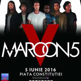 Primul concert Maroon 5 din Romania in Piata Constitutiei