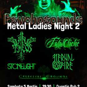 Psychosounds Metal Ladies Night 2 in Quantic Pub 2