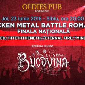 Finala nationala Wacken Metal Battle Romania in club Oldies Pub din Sibiu