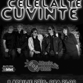 Trupa Celelalte Cuvinte live, la Music Club