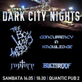Concert The Boy Who Cried Wolf, Concurrency In Knowledge, Rapture si Bulletproof in Quantic Pub 2