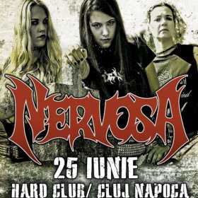Trupa Nervosa in concert la Cluj Napoca in Hard Club