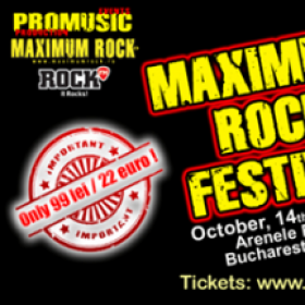 Alte 5 formatii confirmate la Maximum Rock Festival 2016
