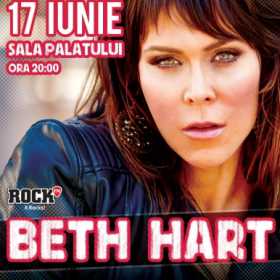Beth Hart concerteaza la Sala Palatului