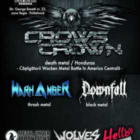 La concertul Crows Crown din 26 august platesti cat vrei si cat poti pentru biletul de intrare