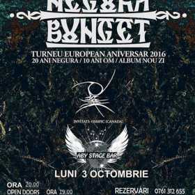 Negura Bunget va concerta pentru prima data in Ramnicu Valcea pe 3 octombrie