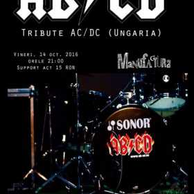Trupa AB/CD canta la Timisoara intr-un concert Tribute AC/DC