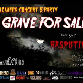 Trupa Grave For Sale va sustine un concert special de Halloween